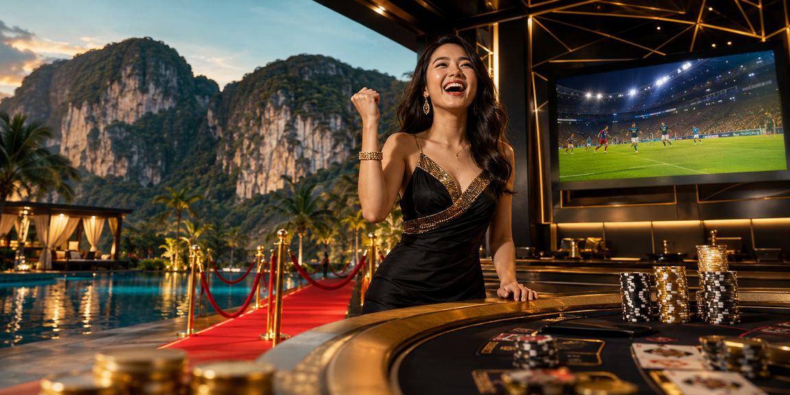 Suasana permainan baccarat dan blackjack di Ipoh melalui platform cph2641